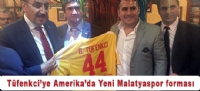 Tfenkciye Amerikada Yeni Malatyaspor formas