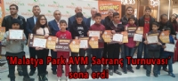 Malatya Park AVM Satran Turnuvas sona erdi