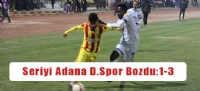 Seriyi Adana D.Spor Bozdu:1-3