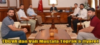 TGVAdan Vali Mustafa Toprak'a ziyaret