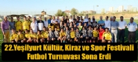 22.Yeilyurt Kltr, Kiraz ve Spor Festivali Futbol Turnuvas Sona Erdi