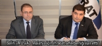 Balin: MSAD Malatya iin ihracat seferberlii ilan etti