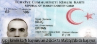 ipli kimlik kart bavurular 2 Ocakta Malatyada da balyor