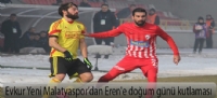 Evkur Yeni Malatyaspordan Eren'e doum gn kutlamas