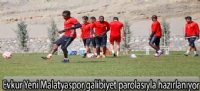 Evkur Yeni Malatyaspor galibiyet parolasyla hazrlanyor