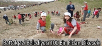 Battalgazi Belediyesi 100 Bin Fidan Dikecek
