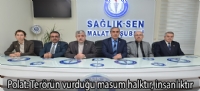Yeşilyurt Belediye Başkanı Polat: “Terörün vurduğu masum halktır, insanlıktır”