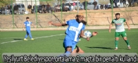Yeilyurt Belediyespor, ortalama 2 mata bir penalt kulland