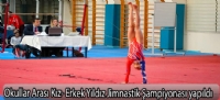 Okullar Aras Kz- Erkek Yldz Jimnastik ampiyonas yapld