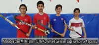 Malatya'dan Milli Takm U16 Kz-Erkek Geliim Ligi kampna 4 sporcu