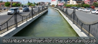 Bostanba Kanal Projesinde 3.etap almalar balad