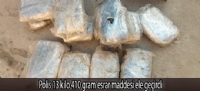 Polis 13 kilo 410 gram esrar maddesi ele geirdi