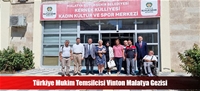 Türkiye Mukim Temsilcisi Vinton Malatya Gezisi