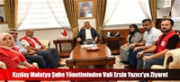 Kızılay Malatya Şube Yönetiminden Vali Ersin Yazıcı’ya Ziyaret