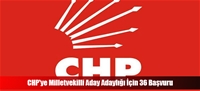 CHP'ye Milletvekilli Aday Adaylığı İçin 36 Başvuru