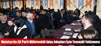Malatya’da AK Parti Milletvekili Aday Adayları İçin Temayül Yoklaması