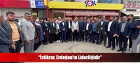 “İstikrar, Erdoğan’ın Liderliğidir”