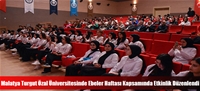 Malatya Turgut zal niversitesinde Ebeler Haftas Kapsamnda Etkinlik Dzenlendi