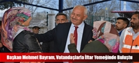 Bakan Mehmet Bayram, Vatandalarla ftar Yemeinde Bulutu