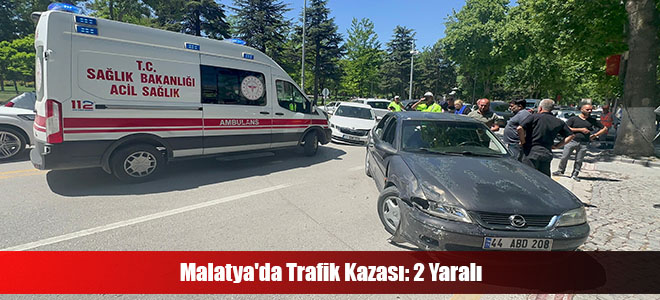 Malatya'da Trafik Kazas: 2 Yaral