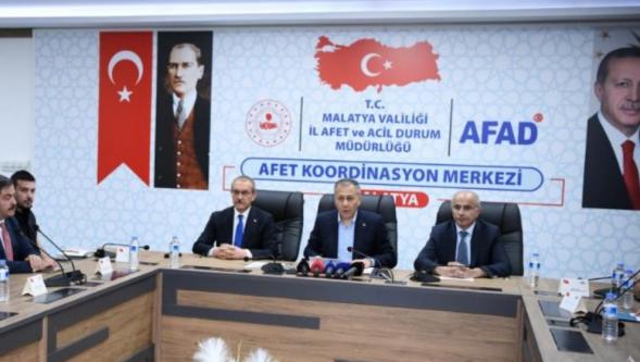 Yerlikaya: "Toplam 187 kişi Depremden Etkilendi, 43 Vatandaşımız Gözetim Altında