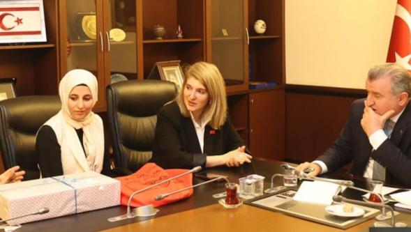ÖLMEZTOPRAK BAKAN BAK'I ZİYARET ETTİ..