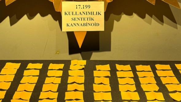 105 Bin Sentetik Ecza ve 61 Parça Uyuşturucu Madde Ele Geçirildi..