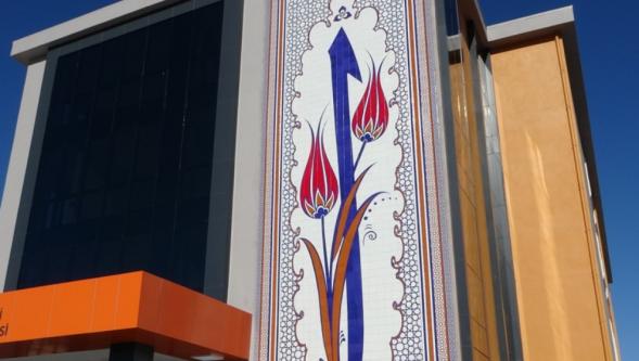 Malatya'da Guiness'e Aday Olan Çiniler ilgi Odağı Oldu