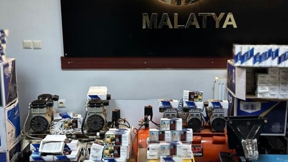 Malatya'da Kaçakçılık Operasyonu