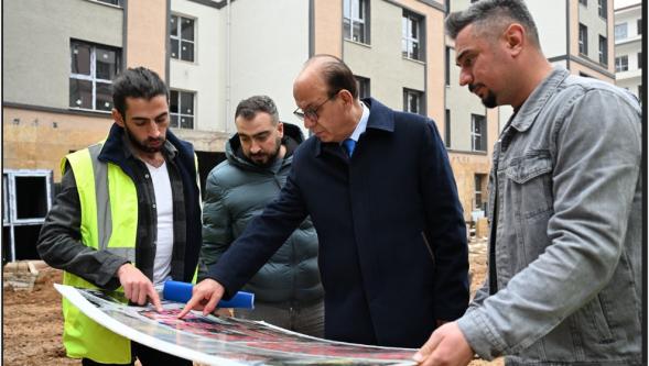 Yeşilyurt'a sağlam ve güvenli yaşam alanları kuruluyor