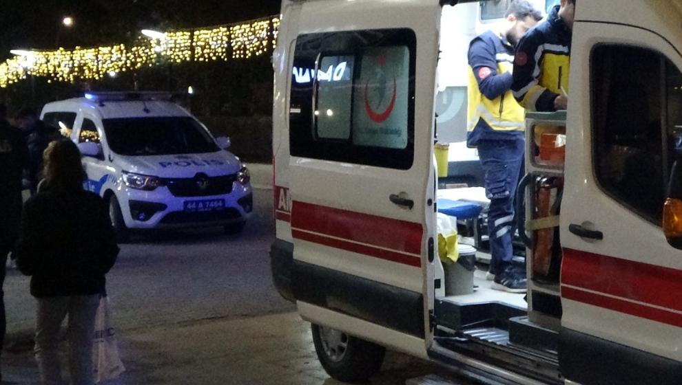 inönü Caddesin,de  Bıçaklı Kavga..