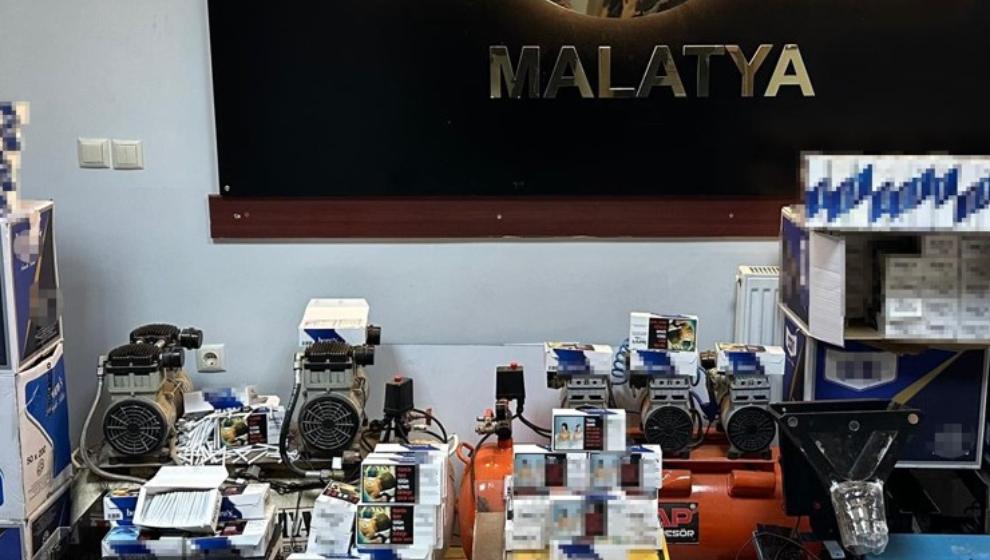 Malatya’da Kaçakçılık Operasyonu