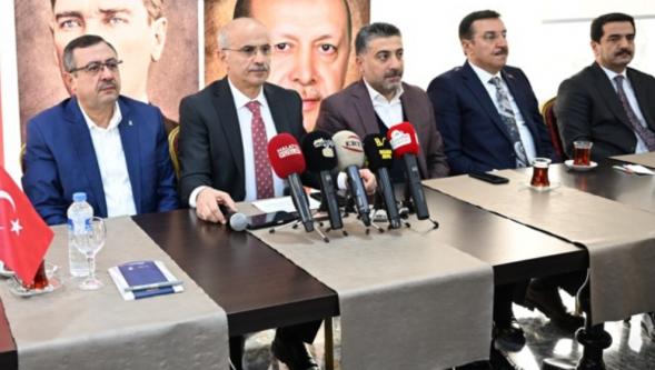 Ak Parti ; Tüfenkçi, Er, Taşkın, Bakan , Atay  Yaylacı  Basın Toplantısı Düzenledi..