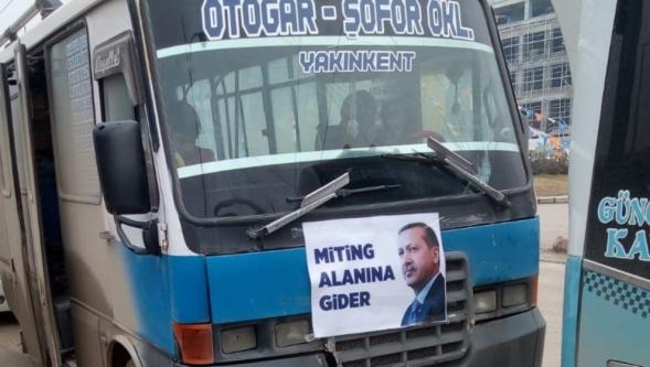 Cumhurbaşkanına Ücretsiz Taşıma..