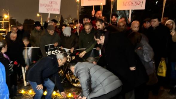 Yeşilyurt ilçesindeki Hayat Sitesi'nin Alanında buluştular..