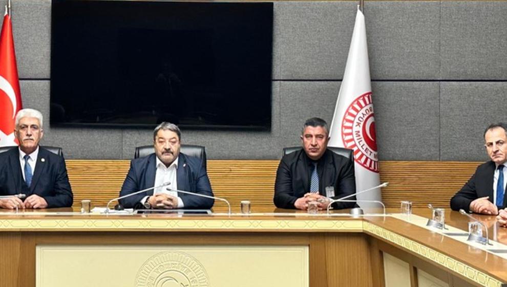 Fendoğlu, Ziraat Odası Başkanları İle TBMM'de İstişare Toplantısı Yaptı