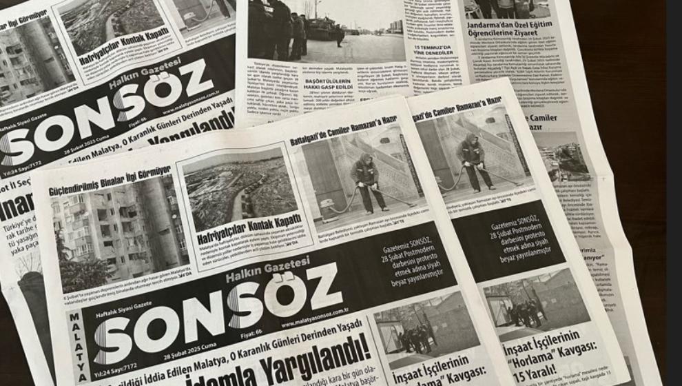 Sonsöz 28 Şubat'ı Unutmadı..