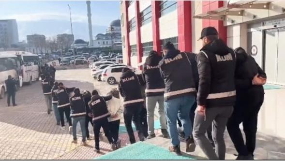 Organize Suç Örgütüne Yönelik Operasyonda 44 Tutuklama