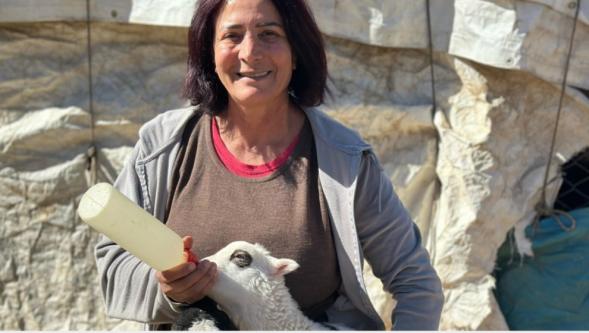 Üretici Gülnaz Alp, 8 Mart'ta Üretici Kadınların Sesini Duyurdu.