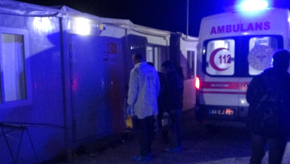 Samanköy Konteyner da Silahlı  Kavga 1 Kişi...