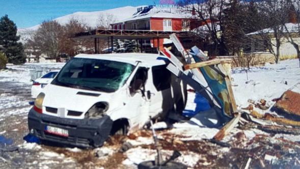 Adıyaman-Malatya karayolunun 48. kilometresinde..