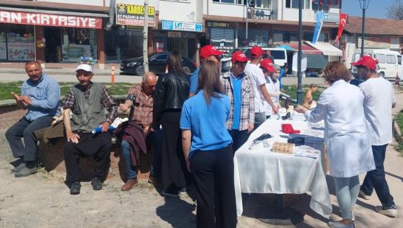 Ateş, Tansiyon ve Şeker Ölçümleri Yapıldı