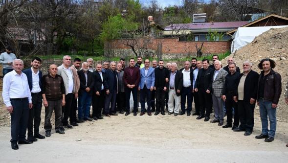 Başkan Geçit, Uzun Süren Çalışmalar ve Görüşmeler Neticesinde Kırsal Konutlarımızın Temellerini Atmaya Başladık
