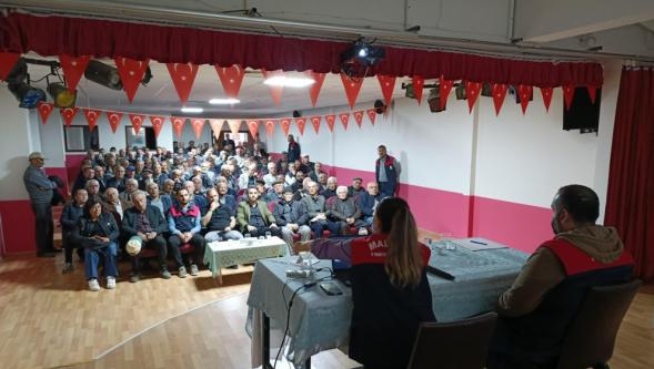 Hekimhan'da Don Hasarı Sonrası İlk Bilgilendirme Toplantısı Yapıldı