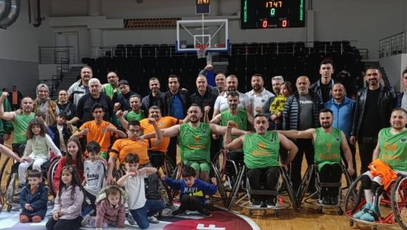 Malatya B. B. Tekerlekli Basketbol Takımı şampiyon Oldu.
