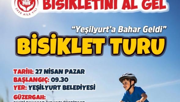 Yeşilyurt'a Bahar Geldi' Temalı Bisiklet Turu Düzenleyecek