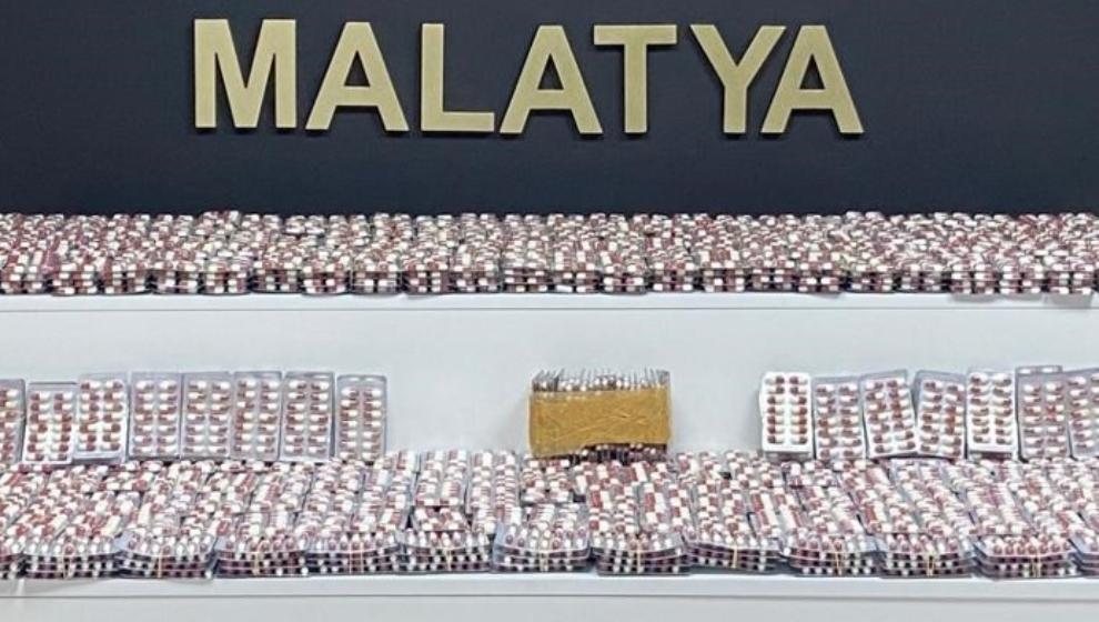 Sentetik Ecza Hap Ele geçirildi.