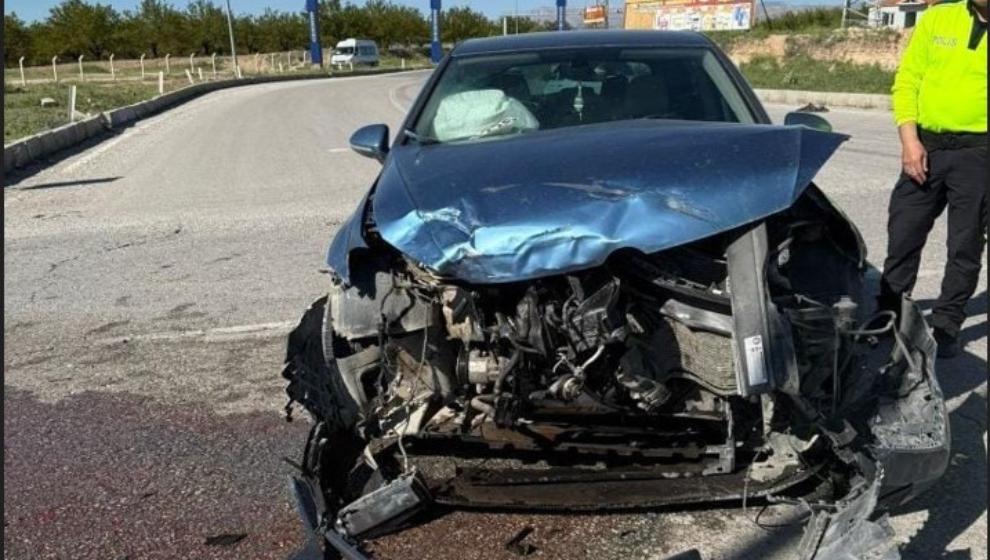 2 Otomobilin Karıştığı Trafik Kazasında..