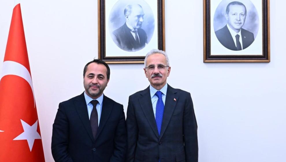 Abdurrahman Babacan, Ulaştırma Bakanı  Abdulkadir Uraloğlu İle Bir Araya Geldi.