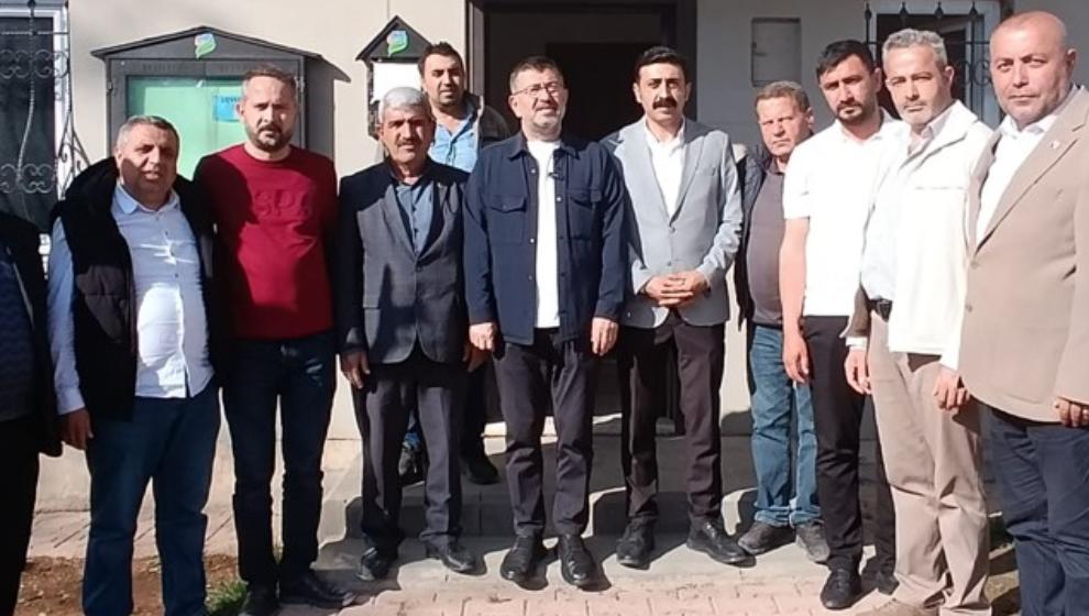 Ağbaba, Muhtarlarla Bir Araya Geldi.